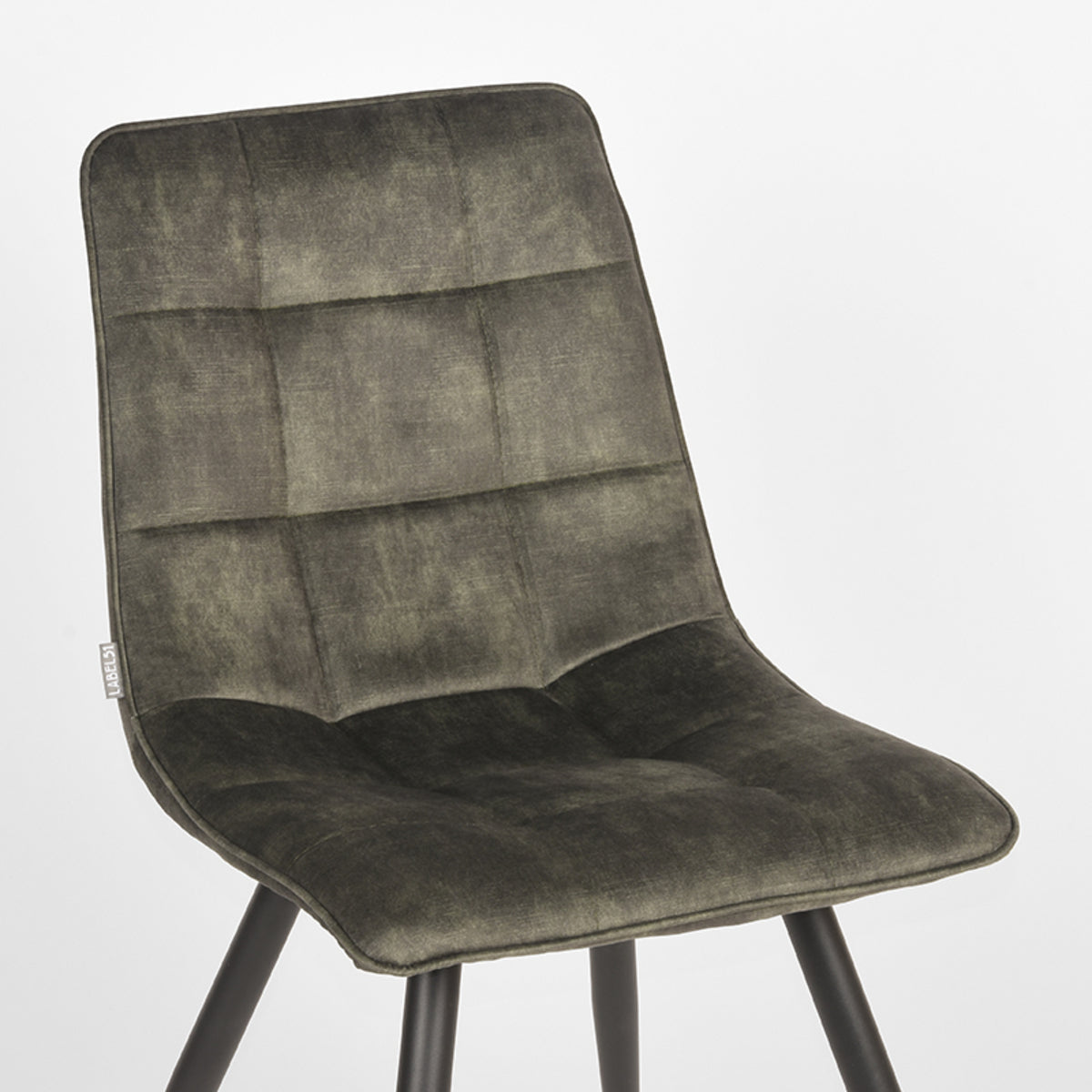 LABEL51 Eetkamerstoel Jelt - Velours